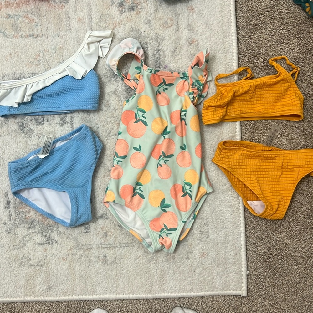 Girls swim